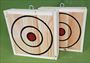 AIM SMALL, MISS SMALL - AXE / KNIFE THROWING TARGETS, Set of TWO 3 thick Only $74.99 #467